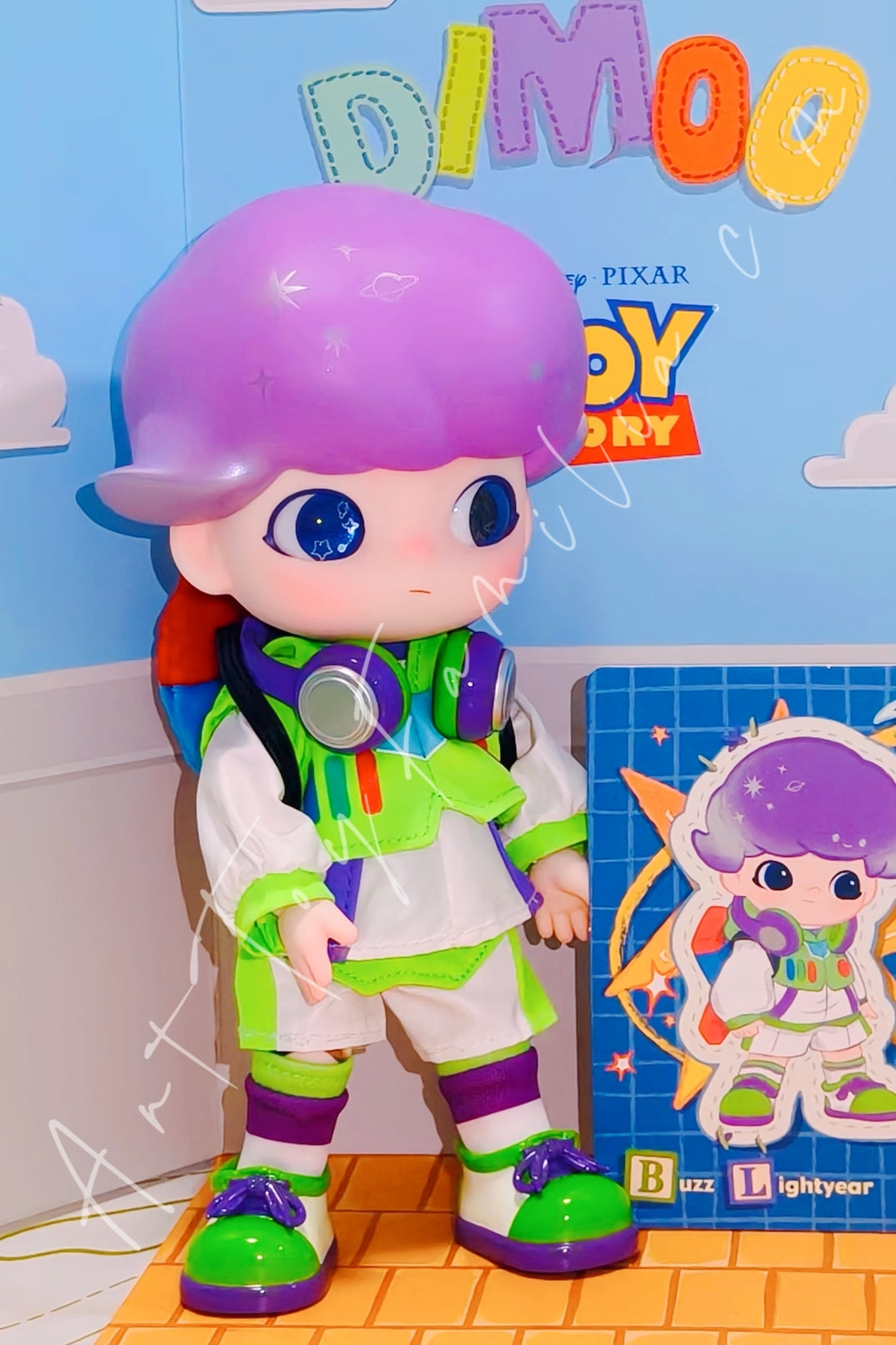 POP MART Dimoo World × PIXAR Series 1/8 Action Figure – Art Toy