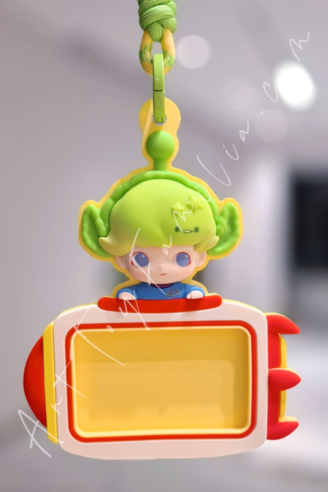 Popmart Dimoo World × PIXAR Series Card Holder Blind Box Alien(Secret)