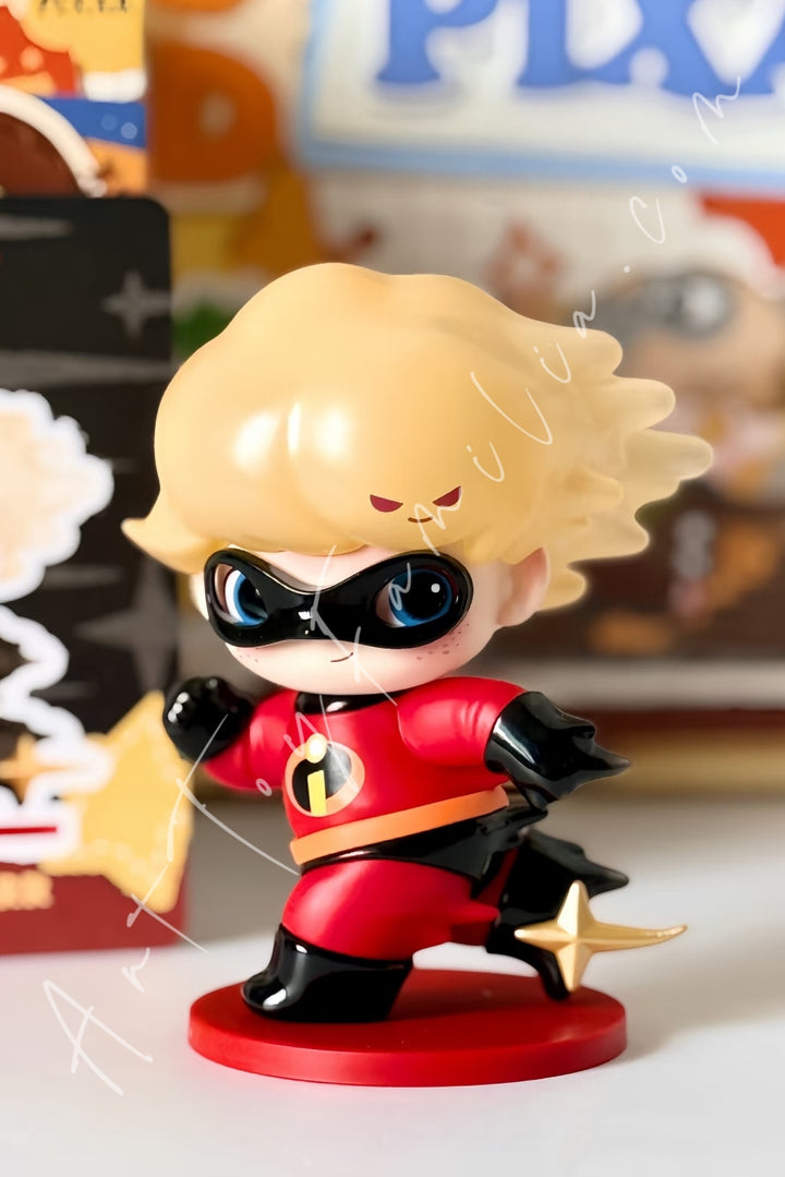 Popmart Dimoo World × PIXAR Series Figures Dimoo As Dash Parr