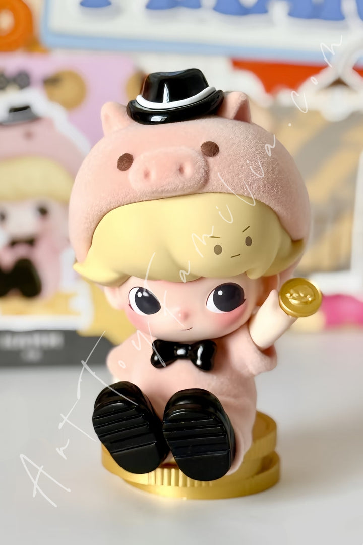 Popmart Dimoo World × PIXAR Series Figures Dimoo As Hamm