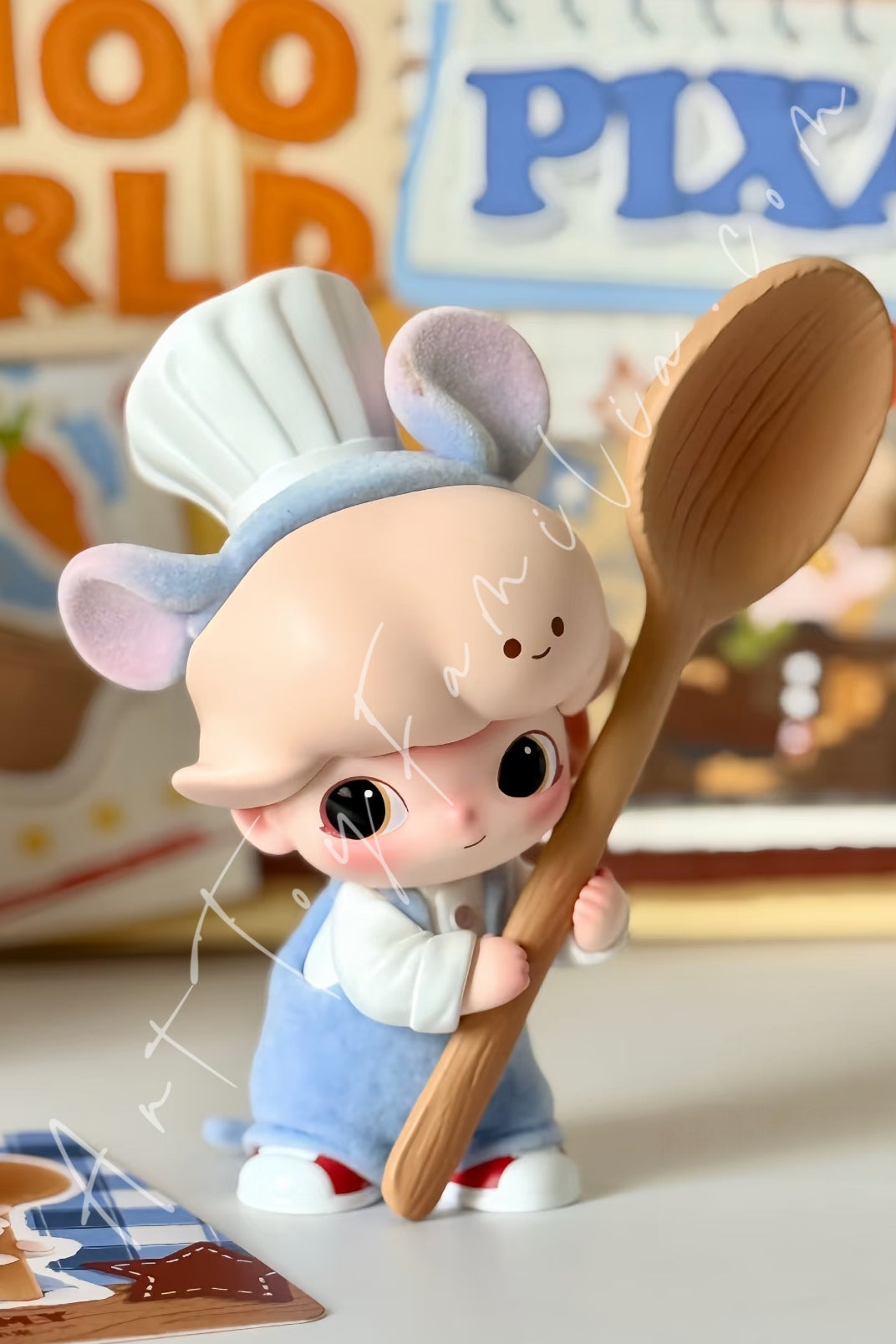 Popmart Dimoo World × PIXAR Series Figures Dimoo As Remy