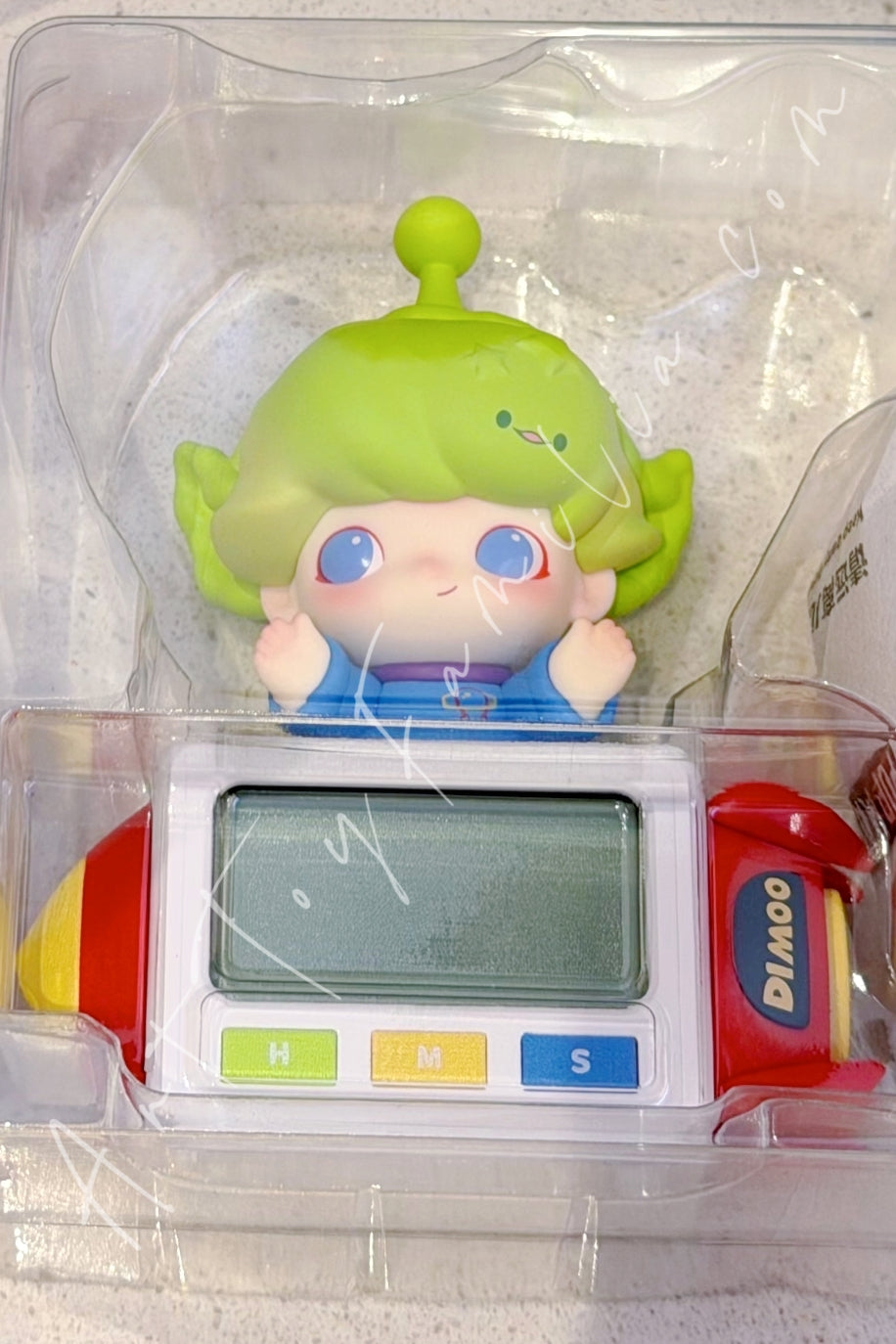 Popmart Dimoo World × PIXAR Series Timer Fridge Magnet Blind Box Alien(Secret)
