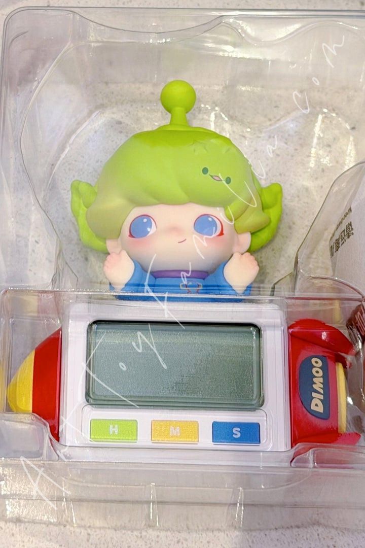 Popmart Dimoo World × PIXAR Series Timer Fridge Magnet Blind Box Alien(Secret)