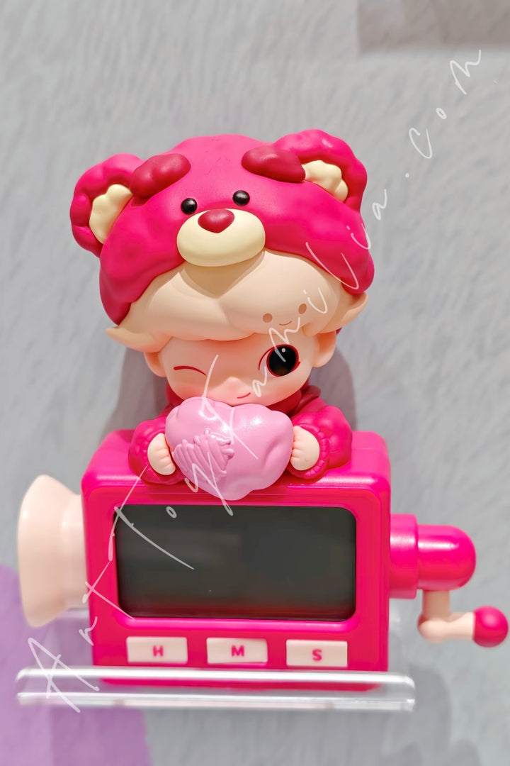 Popmart Dimoo World × PIXAR Series Timer Fridge Magnet Blind Box Lotso