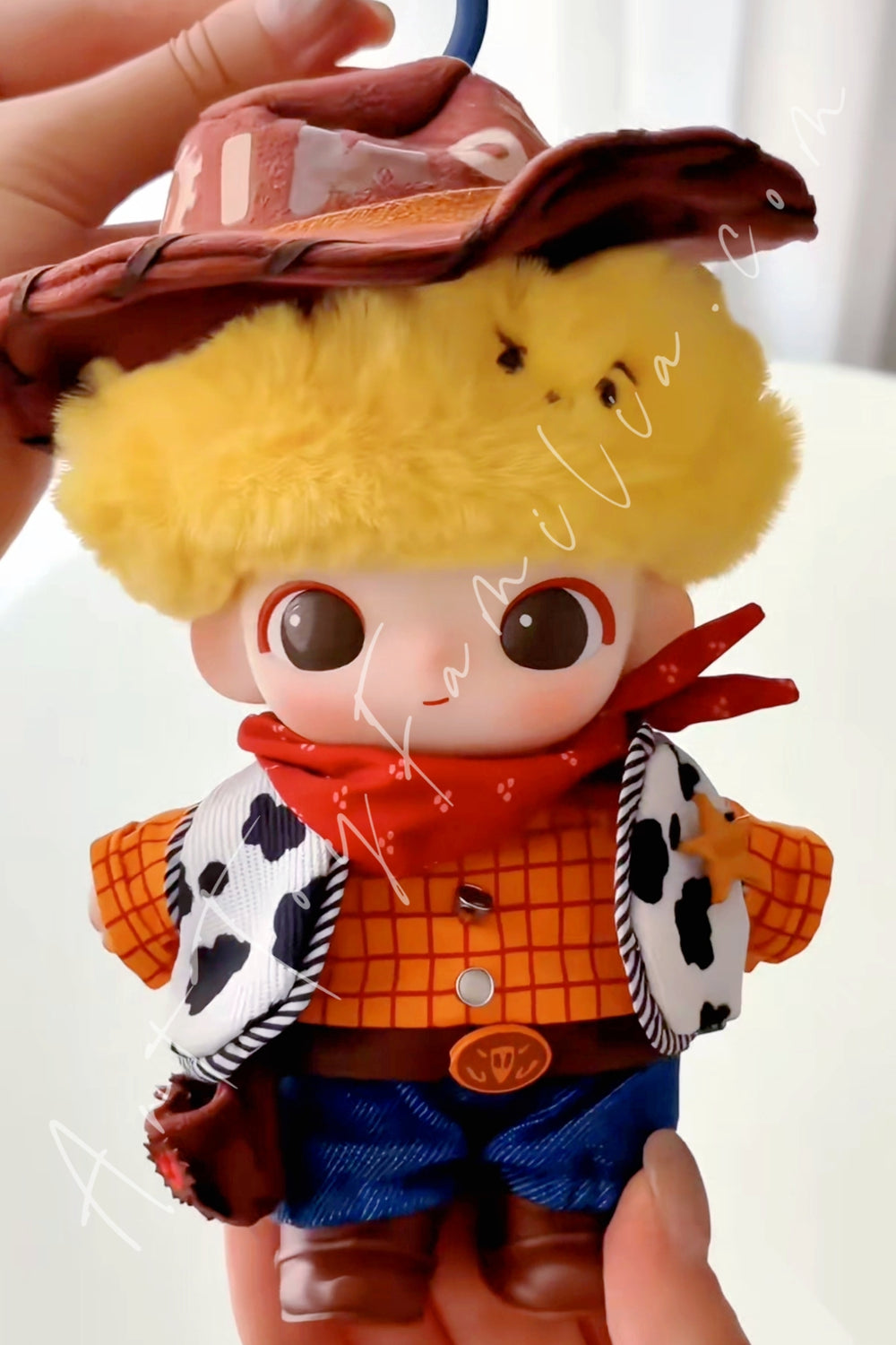 Popmart Dimoo World × PIXAR Series Vinyl Plush Pendant Blind Box Woody