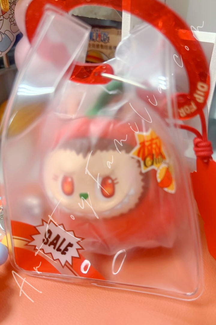 Popmart Dip For Fun Series Squishy Charm Blind Box LABUBU - Spicy Debut (Secret)