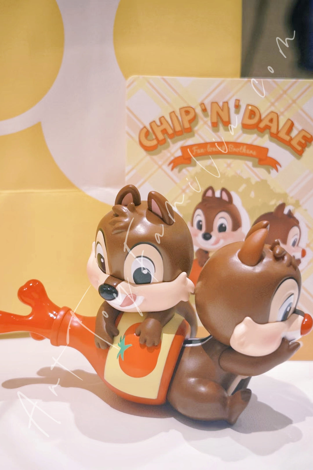 Popmart Disney Chip 'N' Dale Fun-loving Brothers Series Squeeze Ketchup