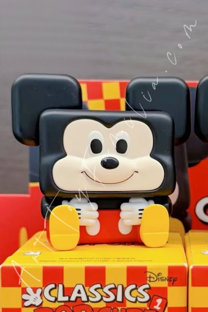 POP MART - Disney Classic Pop Cube - 1 Series - 迪士尼经典Pop Cube - 1系列 Mickey - 米奇