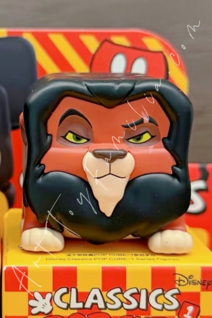 POP MART - Disney Classic Pop Cube - 1 Series - 迪士尼经典Pop Cube - 1系列 Scar - 刀疤
