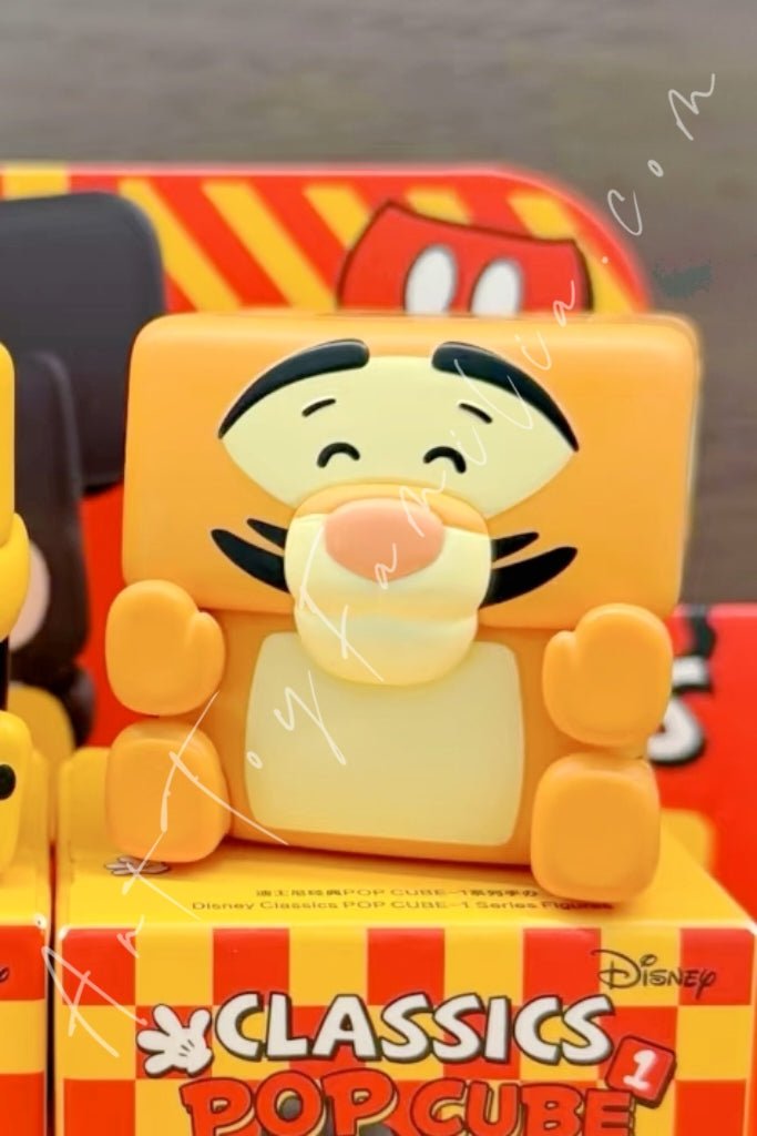 POP MART - Disney Classic Pop Cube - 1 Series - 迪士尼经典Pop Cube - 1系列 Tiger - 跳跳虎