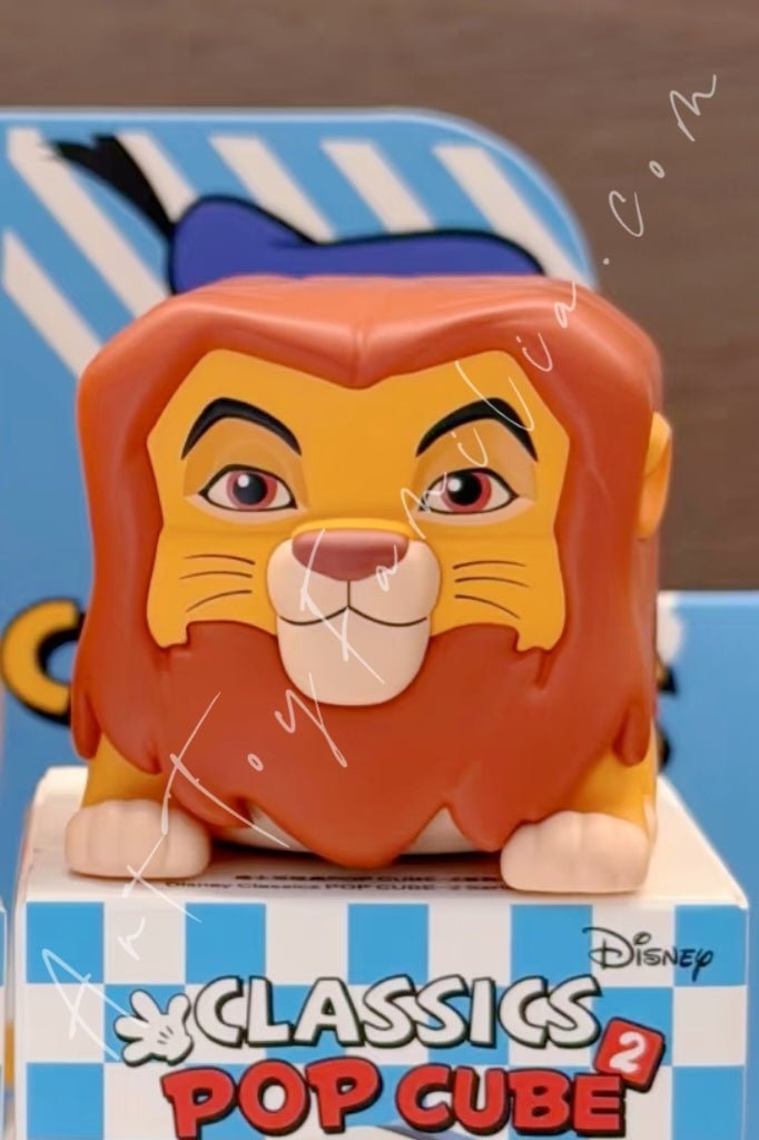 POP MART - Disney Classic Pop Cube - 2 Series - 迪士尼经典Pop Cube - 2系列 Mufasa - 木法沙