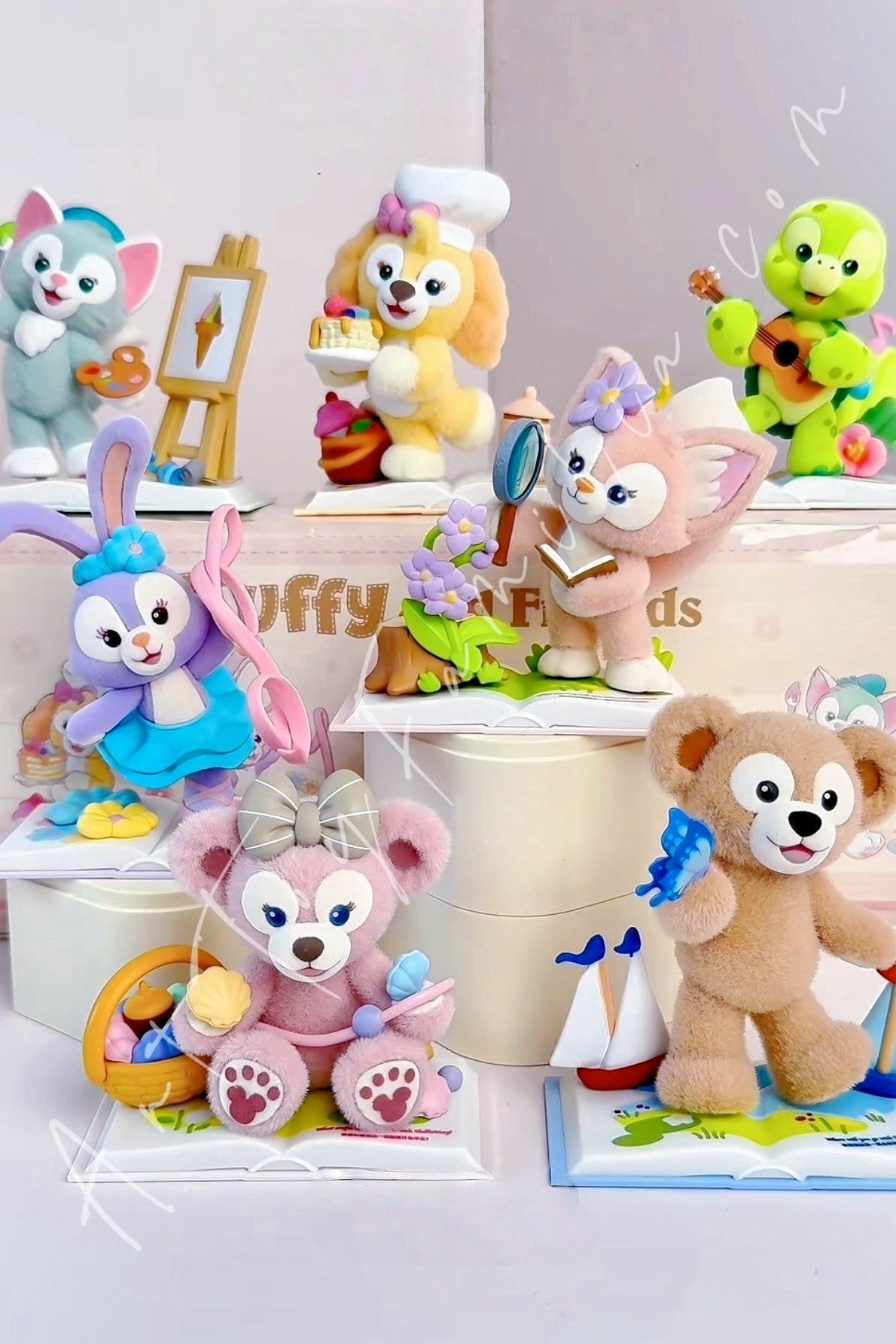 Disney Duffy And Friend Series - 达菲故事书系列 – Art Toy