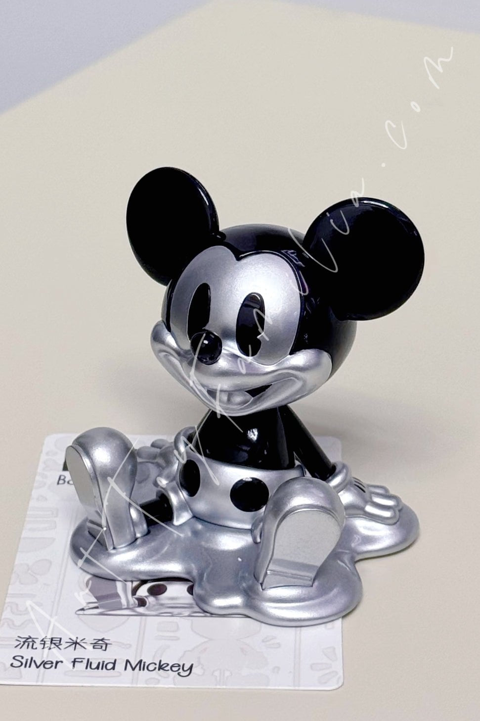 POP MART - Disney Mickey Boundless Creativity Series - 创意无界系列 Silver Fluid Mickey - 流银米奇
