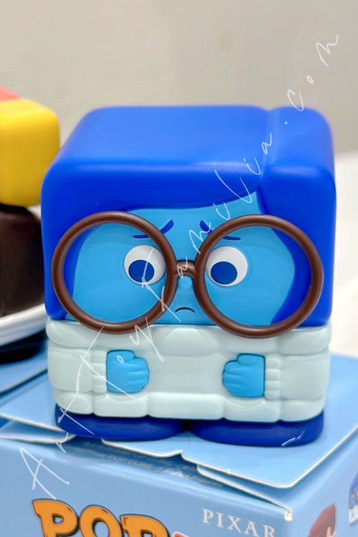 POP MART - Disney/Plxar Pop Cube - 2 Series - 迪士尼/皮克斯Pop Cube - 2系列 Sadness - 忧忧