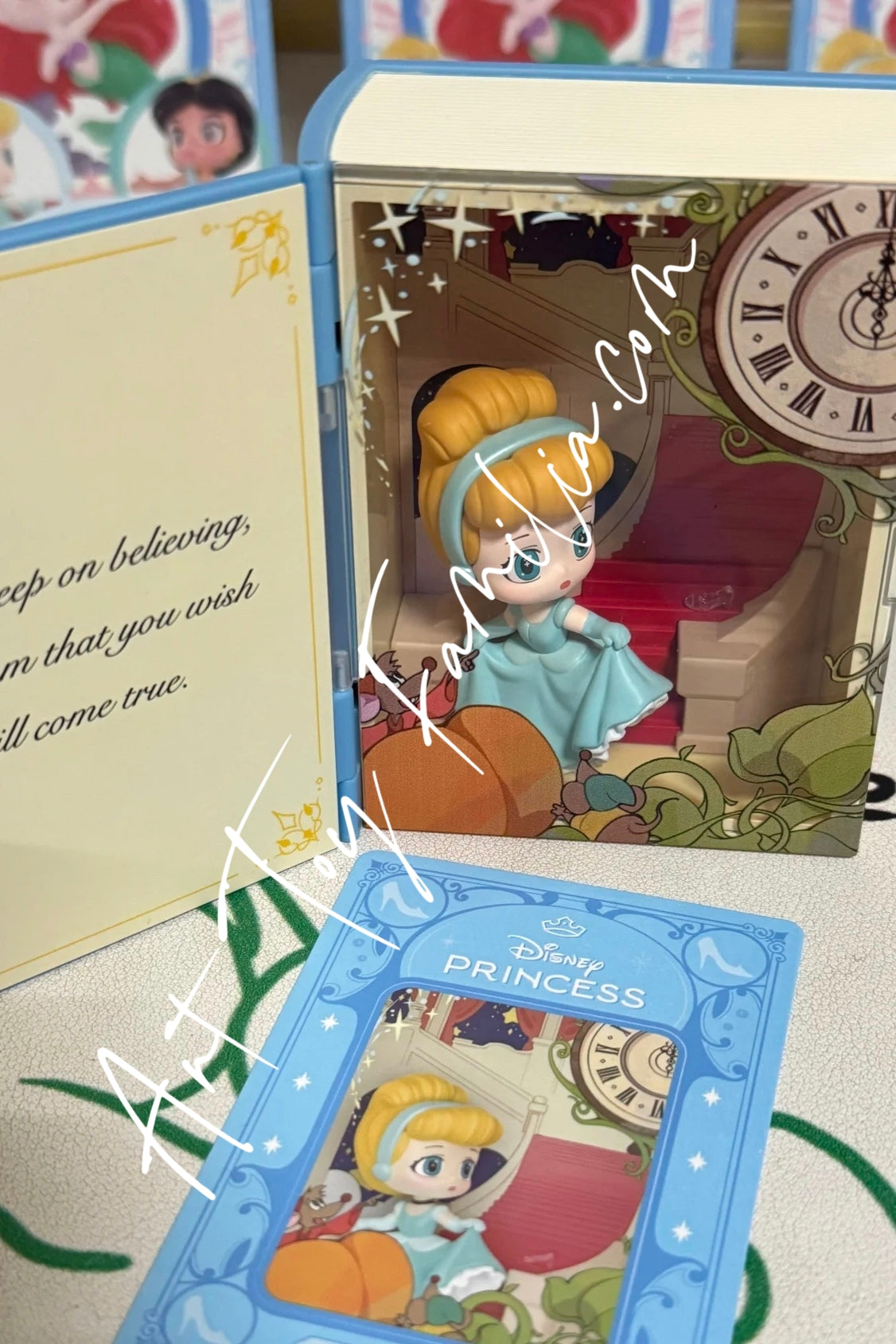 Popmart Disney Princess's Fairy Tales Series Scene Sets Cinderella