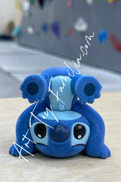 Popmart Disney Stitch Little Emotions Series Doing A Handstand