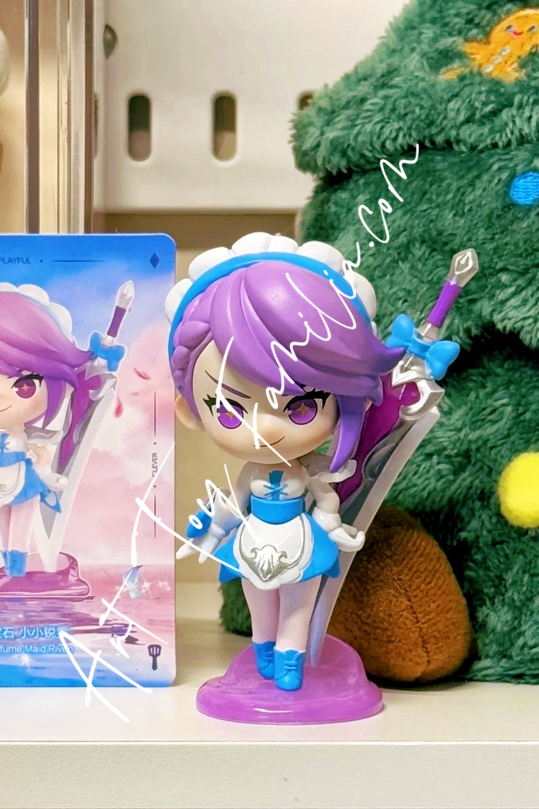 Popmart Fight For the Golden Spatula Chibi Series Chibi Perfume Gem Riven