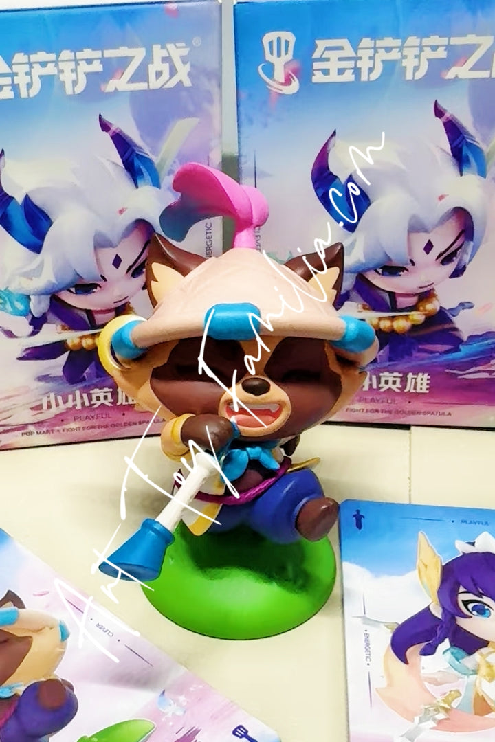Popmart Fight For the Golden Spatula Chibi Series Chibi Spirit Blossom Teemo