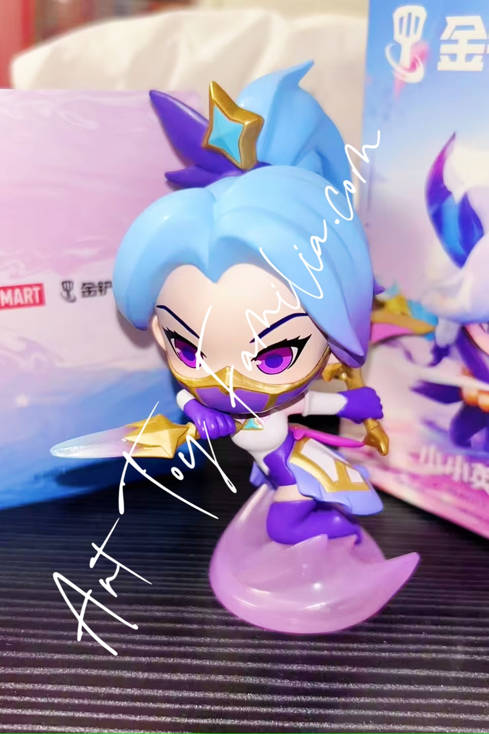 Popmart Fight For the Golden Spatula Chibi Series Chibi Star Guardian Akali