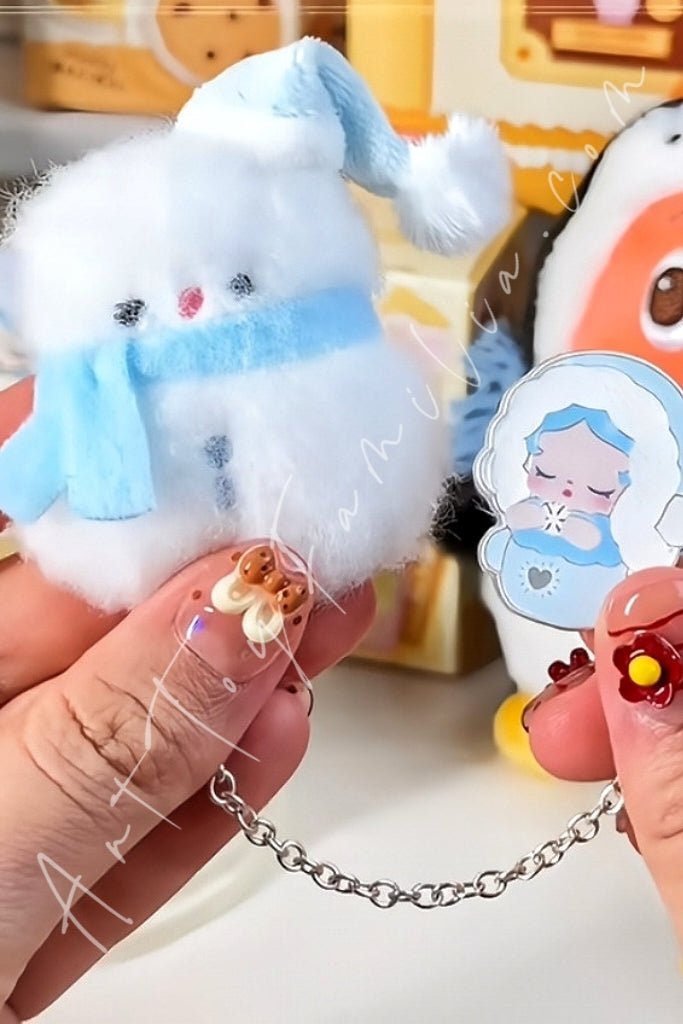 Pop Bean Fluffy & Cozy Series Fridge Magnet - 毛绒绒暖呼呼系列冰箱