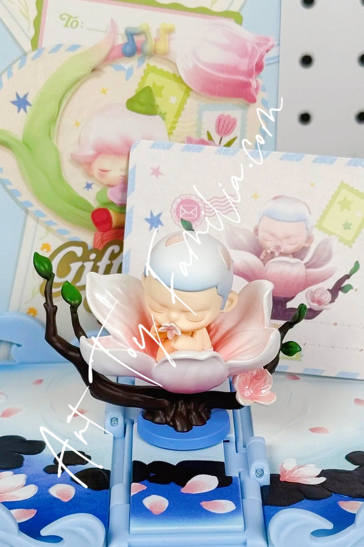 Popmart Gift For You Greeting Card Series Kubo Magnolia