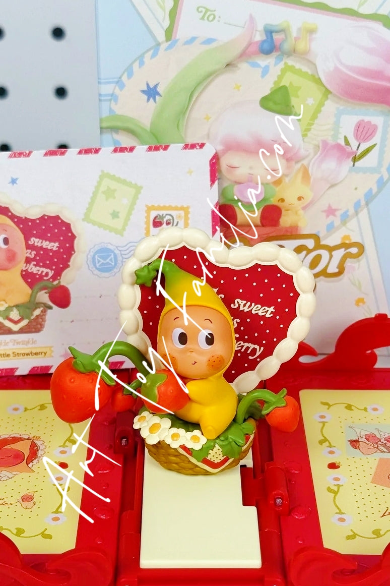 Popmart Gift For You Greeting Card Series Twinkle Twinkle Little Strawberry