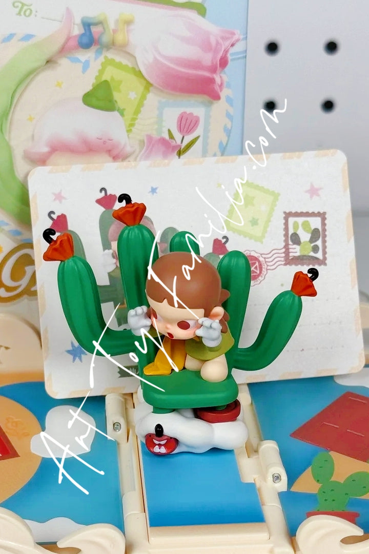 Popmart Gift For You Greeting Card Series Zsiga Cactus