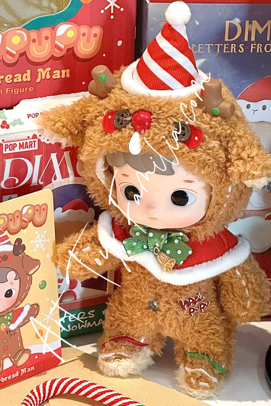 Popmart Hacipupu Gingerbread Man Action Figure 2
