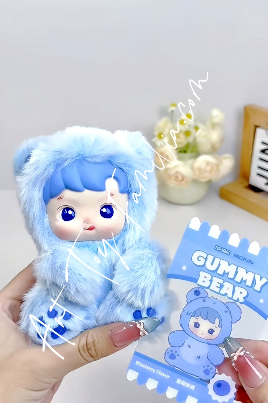 Hacipupu Gummy Bear Series Vinyl Plush Pendant - 小熊软糖