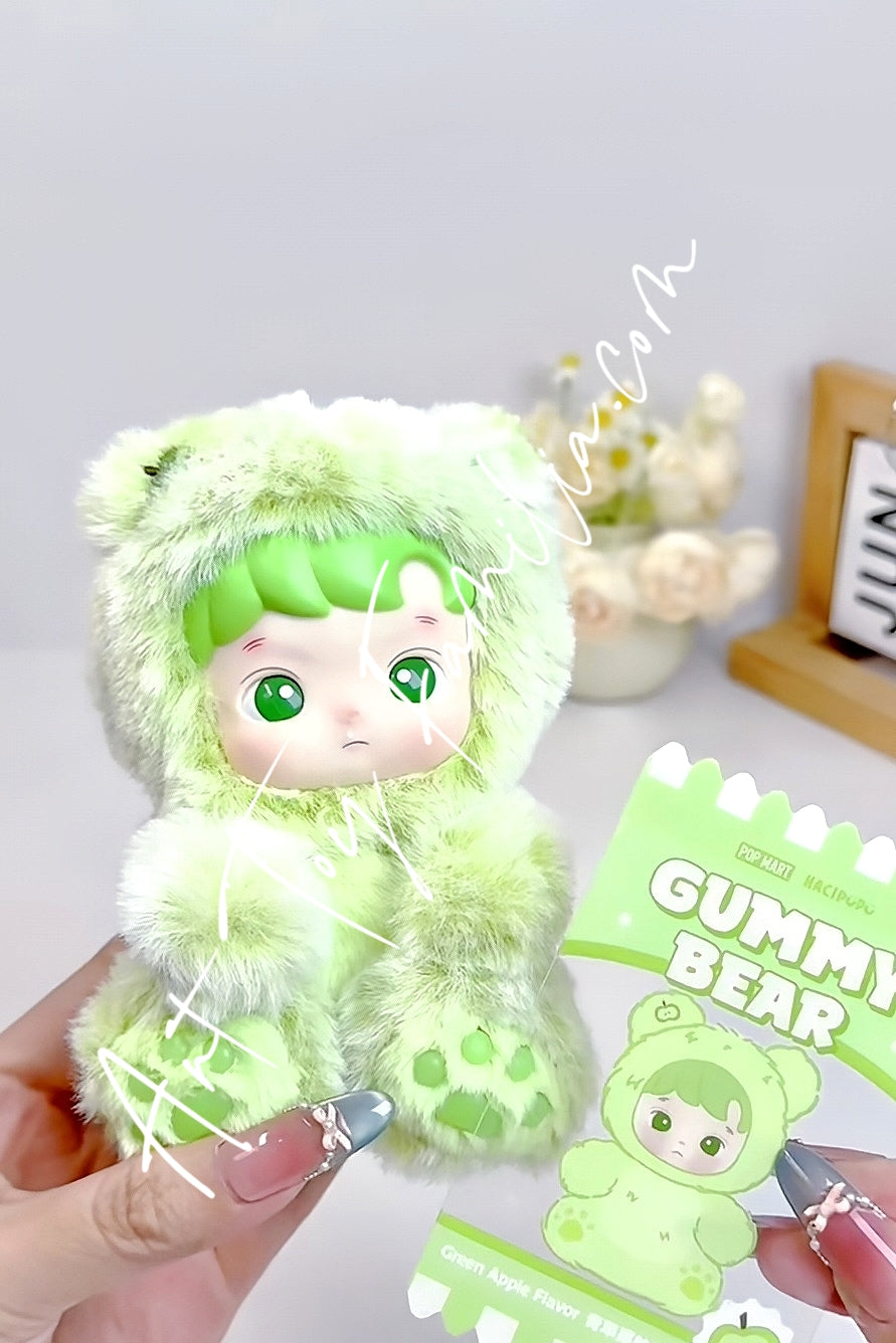 【nu】HACIPUPU ハチププ GUMMY BEAR 2点 ピンク・青 HACIPUPU Gummy Bear Series-Vinyl Plush Pendant Blind Box