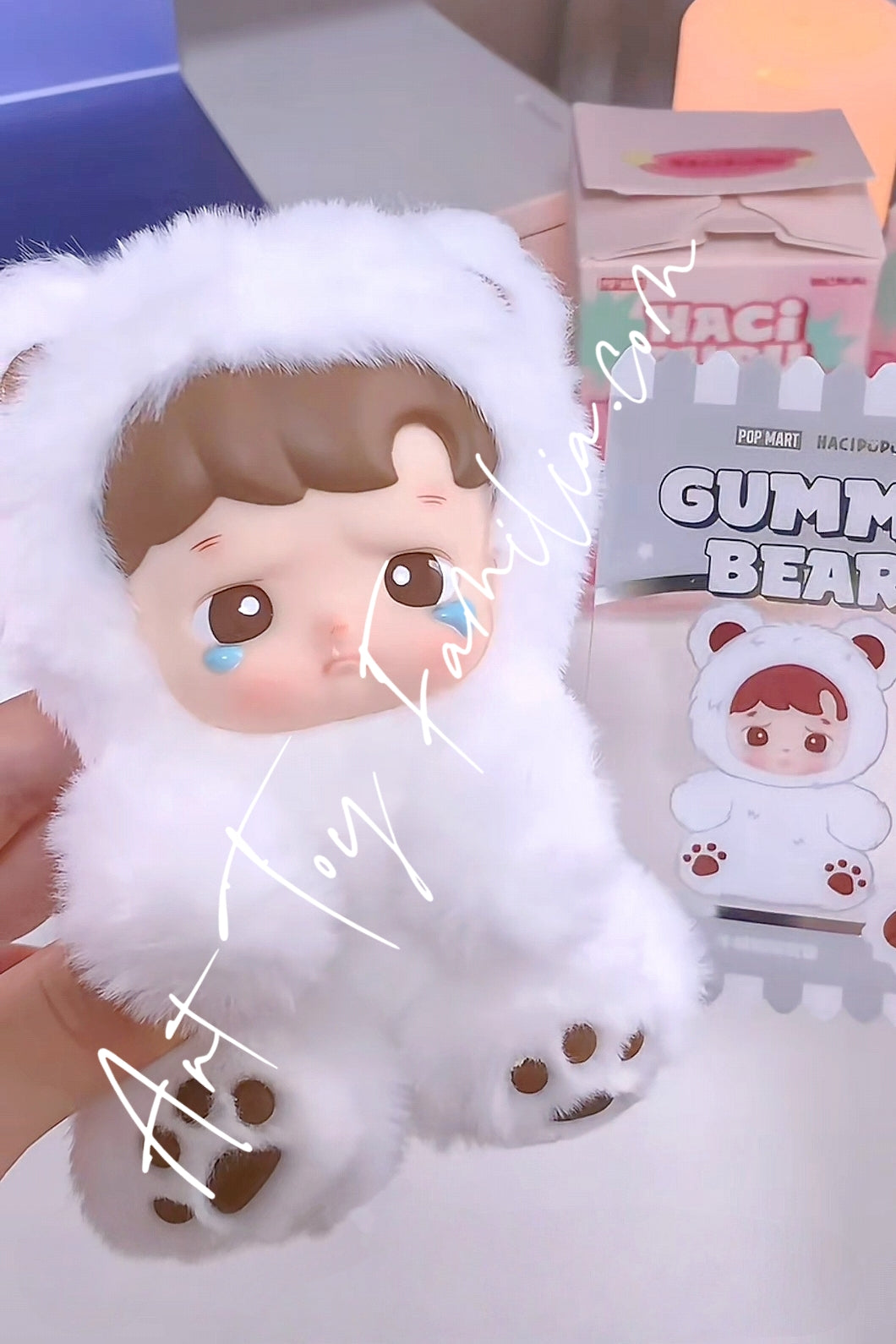 Hacipupu Gummy Bear Series Vinyl Plush Pendant - 小熊软糖