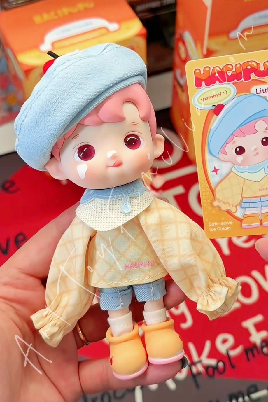 Hacipupu Series 1/12 Action Figure - 小馋包系列1/12可动人偶 – Art