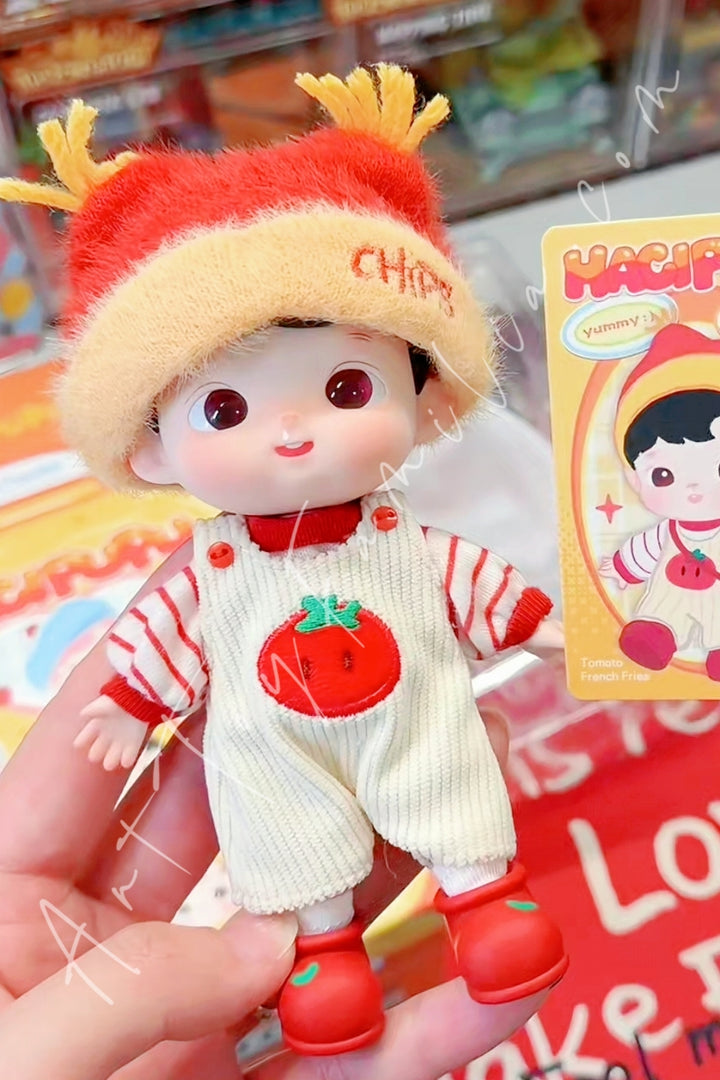 Popmart Hacipupu Series 1/12 Action Figure Tomato French Fries