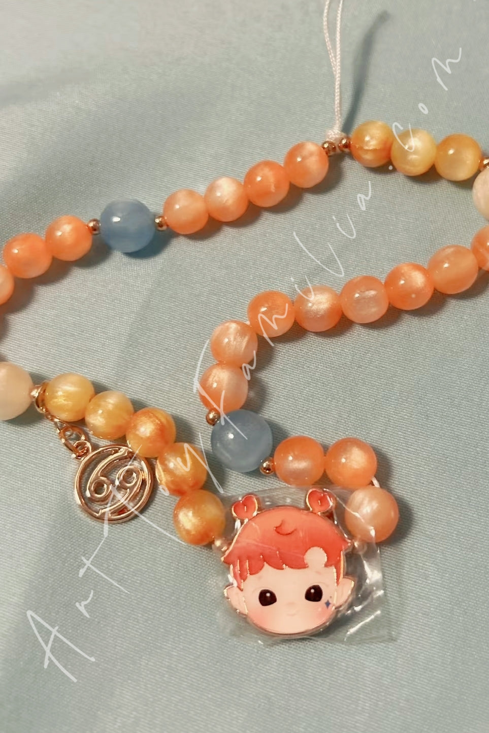 Popmart Hacipupu The Constellation Series Phone Charm Cancer