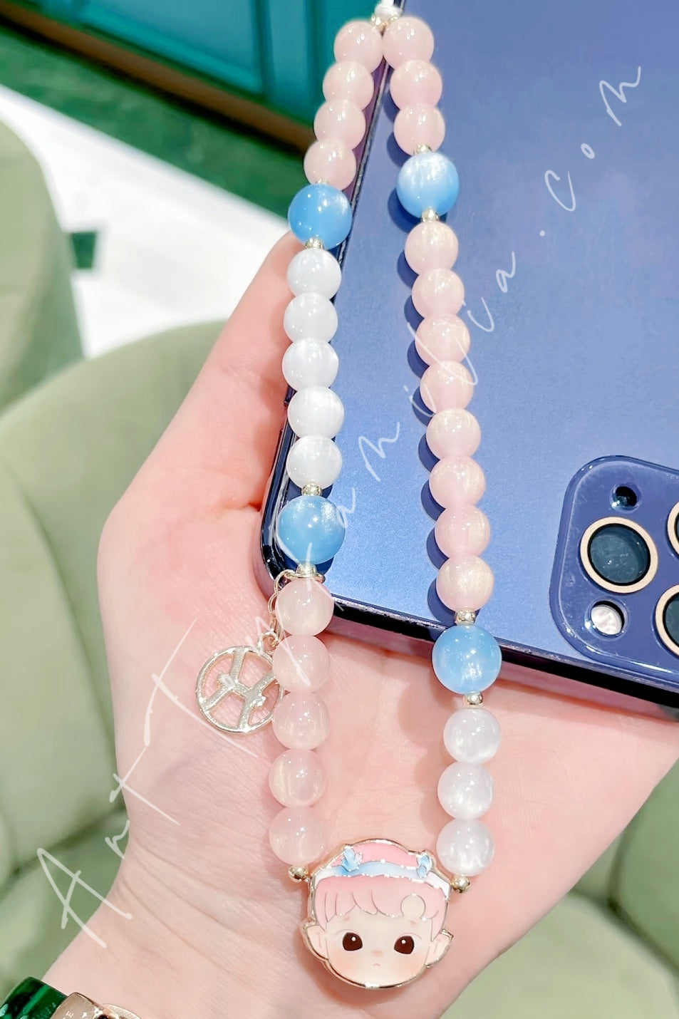 Popmart Hacipupu The Constellation Series Phone Charm Pisces