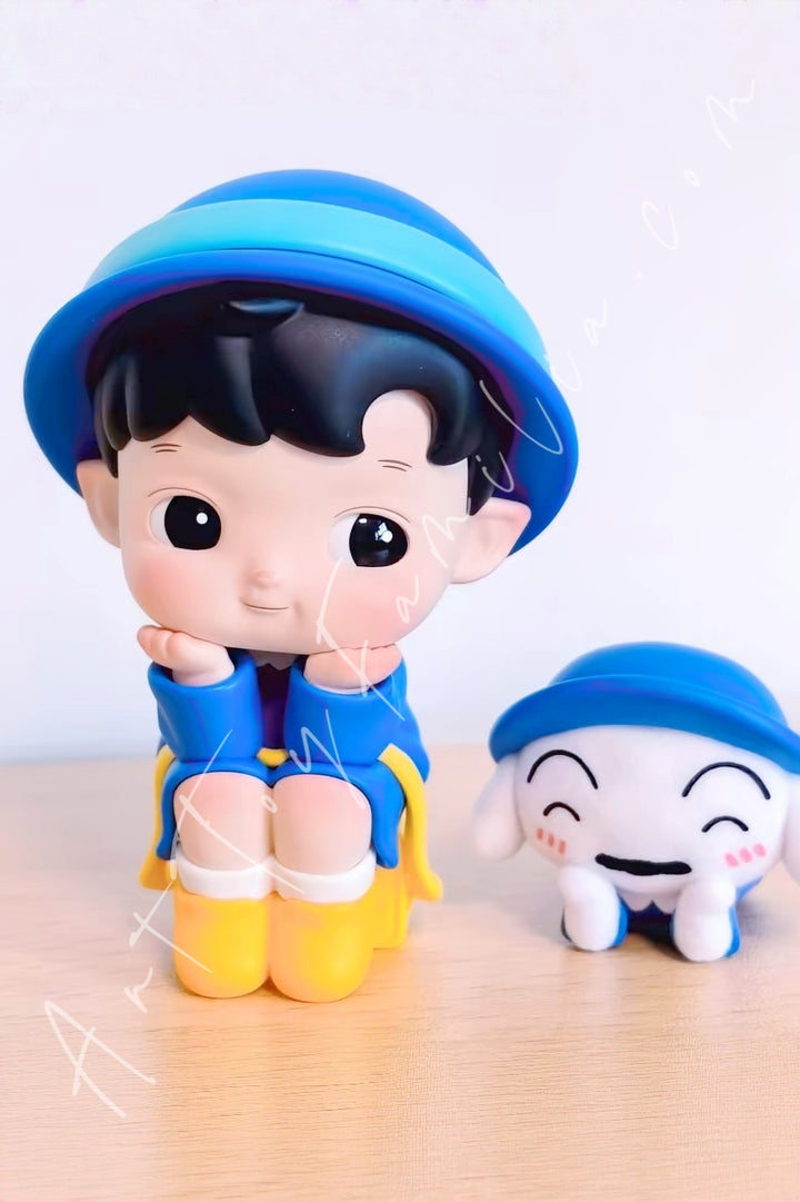 Popmart Hacipupu x Crayon Shinchan One Day in Kasukabe Series Figures The Kindergarten Newcomer