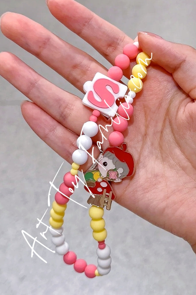 Popmart Hand In Hand Series Phone Chain Seeing You