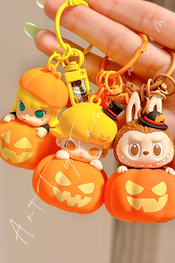 Popmart Happy Halloween Party Series Luminous Pumpkin Pendant