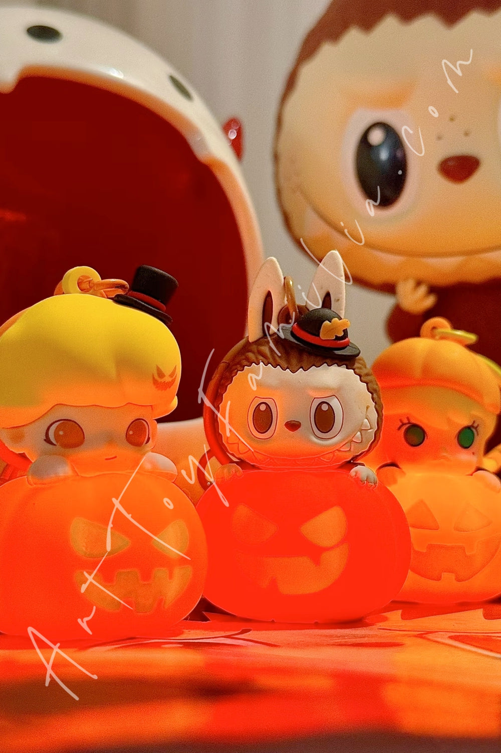 Popmart Happy Halloween Party Series Luminous Pumpkin Pendant
