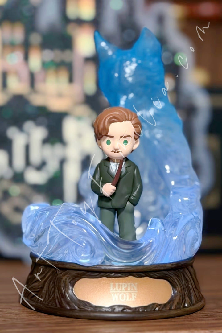Popmart Harry Potter Patronus Series Figures Lupin with Wolf