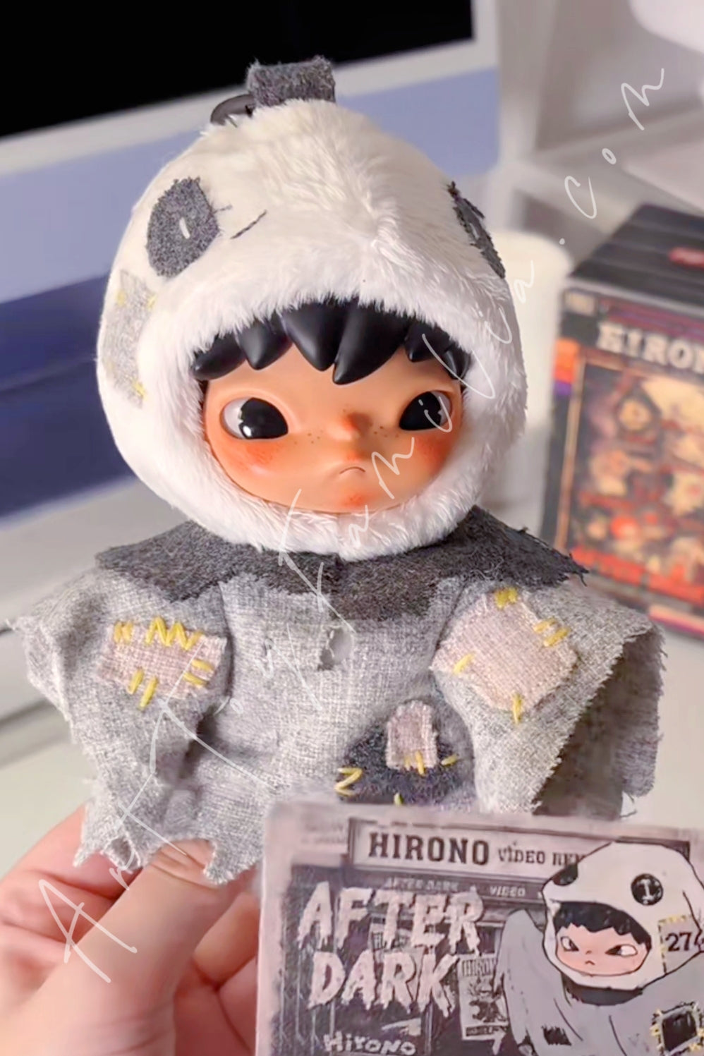 Popmart Hirono After Dark Series Plush Doll Pendant Drifting By