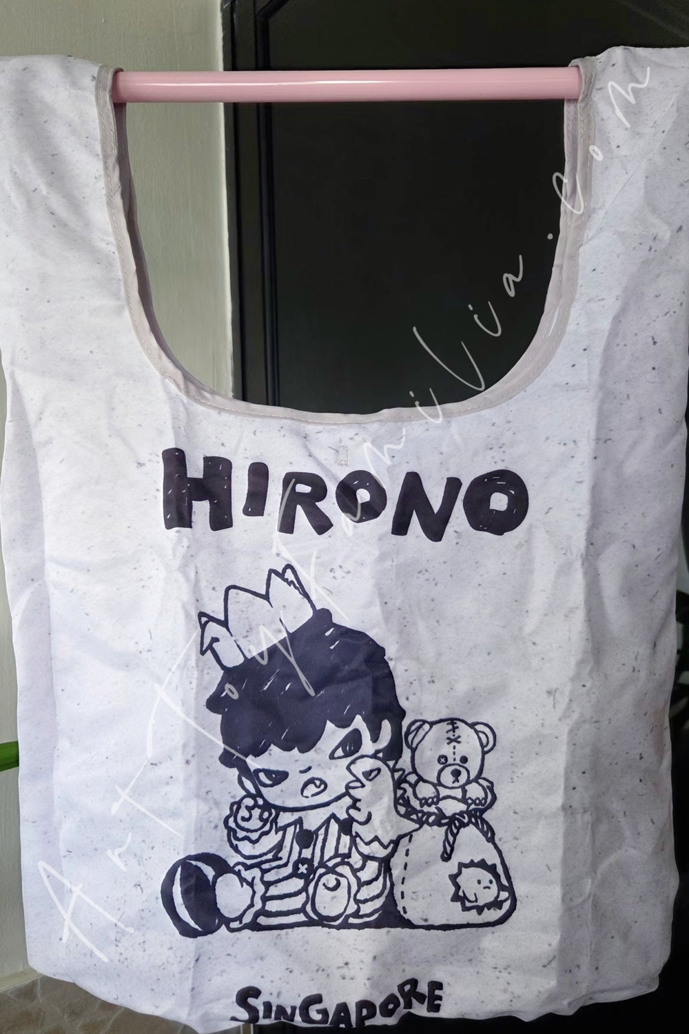 Popmart Hirono Back to Play Dinosaur Storage Bag