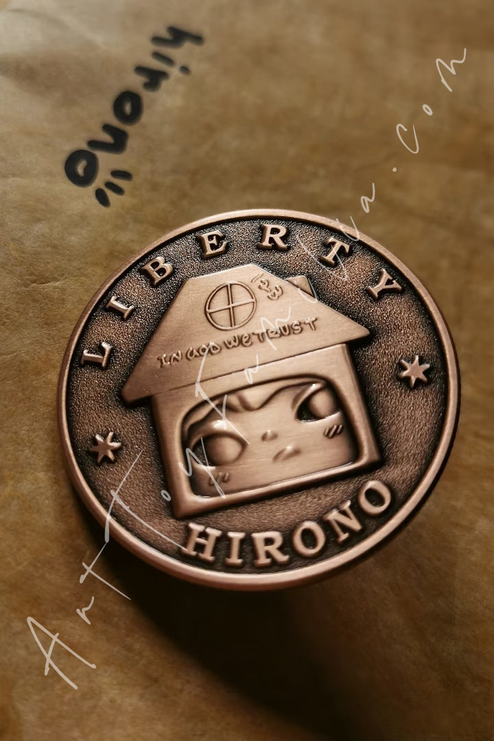 Popmart Hirono Being Alive Souvenir Badge