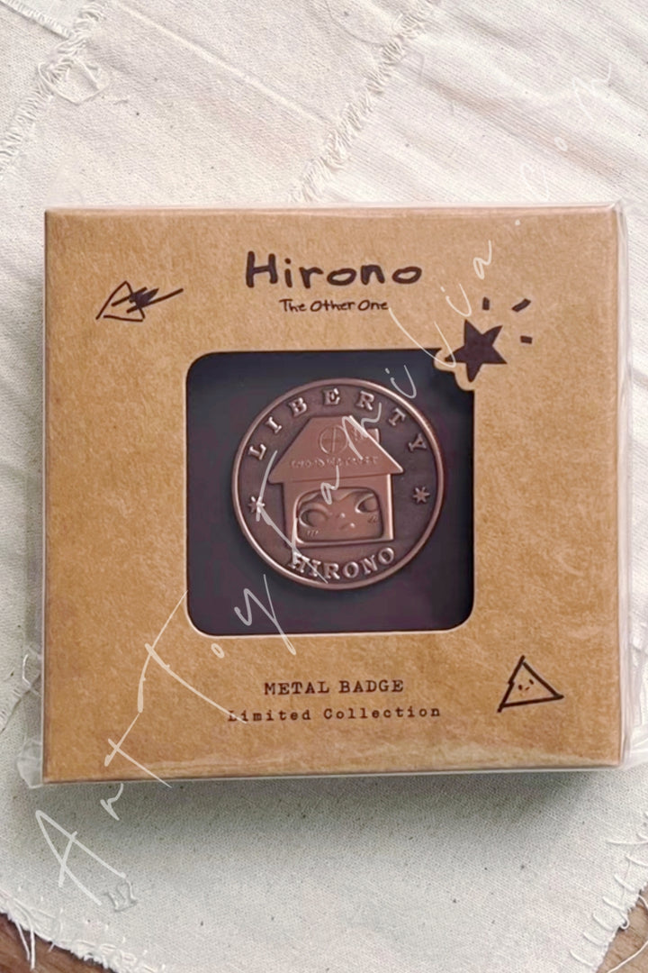 Popmart Hirono Being Alive Souvenir Badge