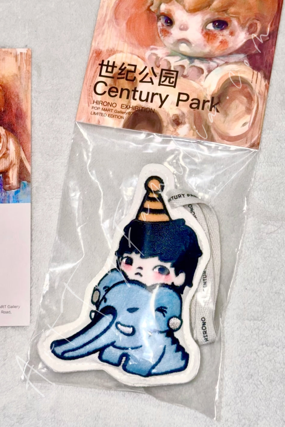 Popmart Hirono Century Park Exhibition Fragrance Pendant
