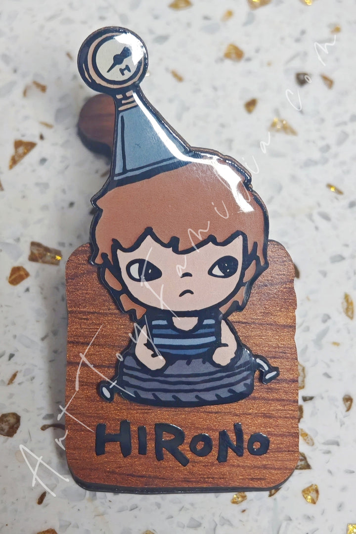 Popmart Hirono Echo Series Fridge Magnet Clip Get Lucky