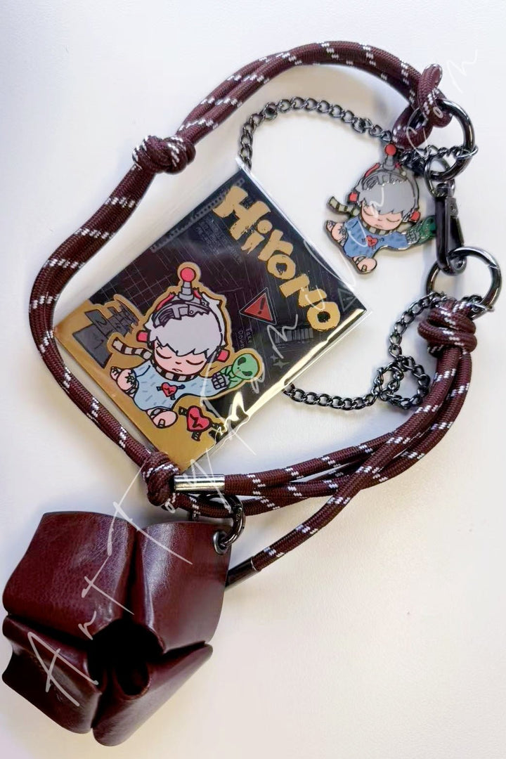POP MART - Hirono Echo Series Pendant Chain - 回声系列挂链 Never Growing Up(Secret) - 不愿醒来