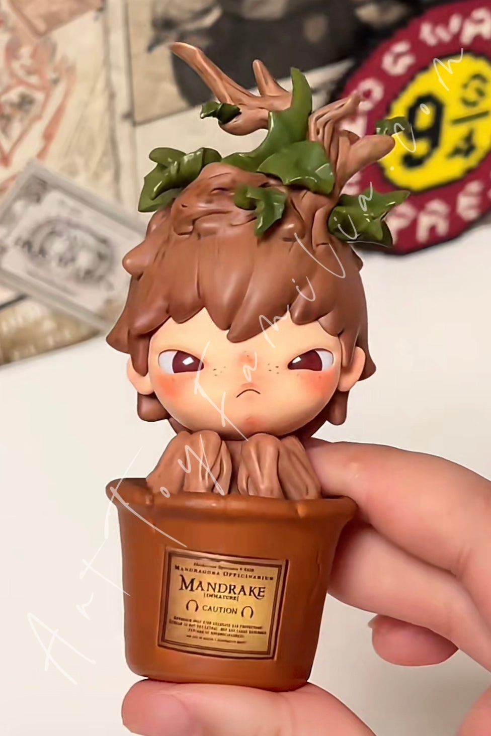 Popmart Hirono × Harry Potter Series Figures Mandrake (Secret)