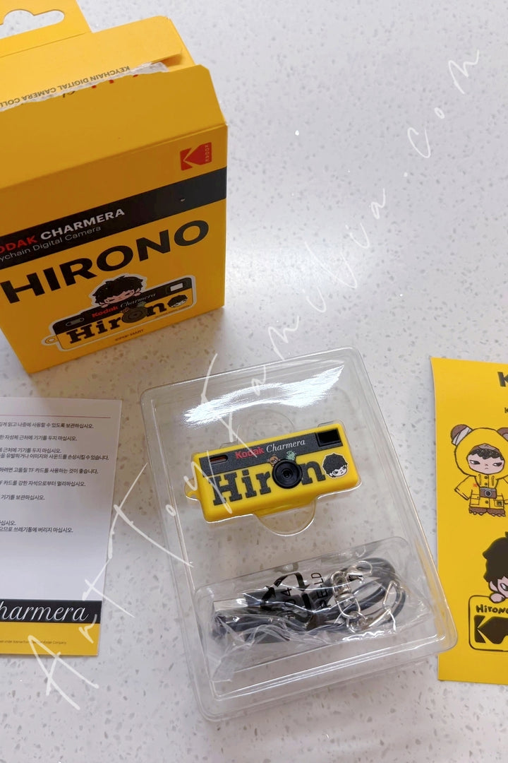 Popmart Hirono × Kodak Charmera Keychain Digital Camera
