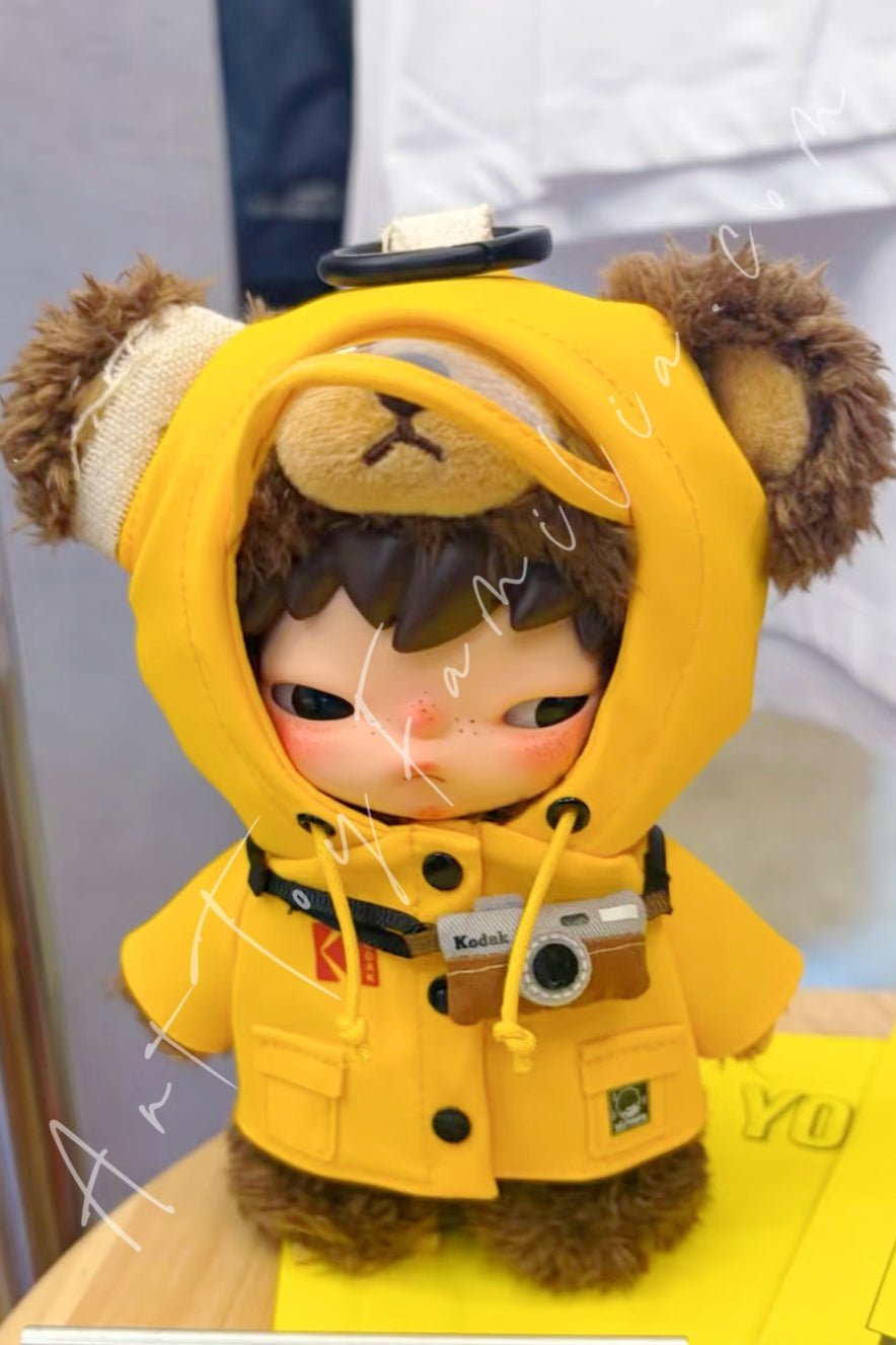 Pop Mart - Hirono × Kodak Little Bear Vinyl Plush Pendant